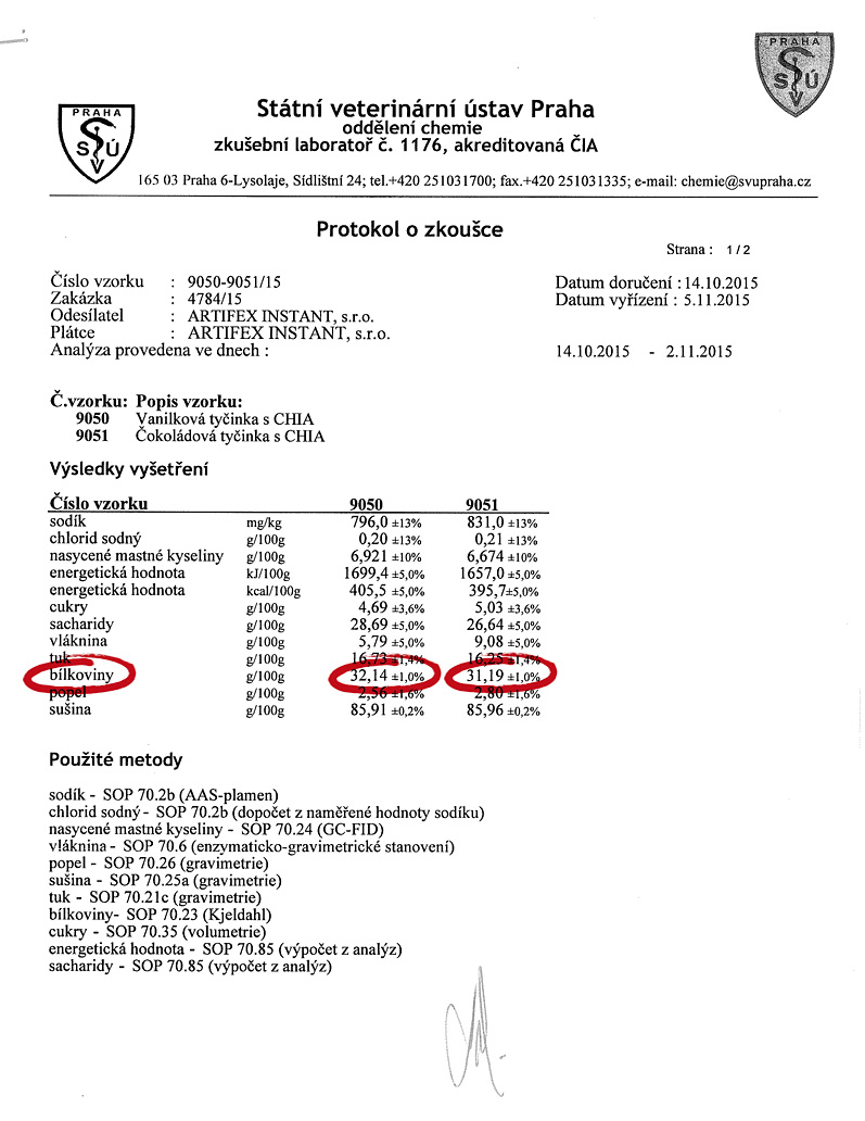 Pure Bar - protokol-bílkoviny